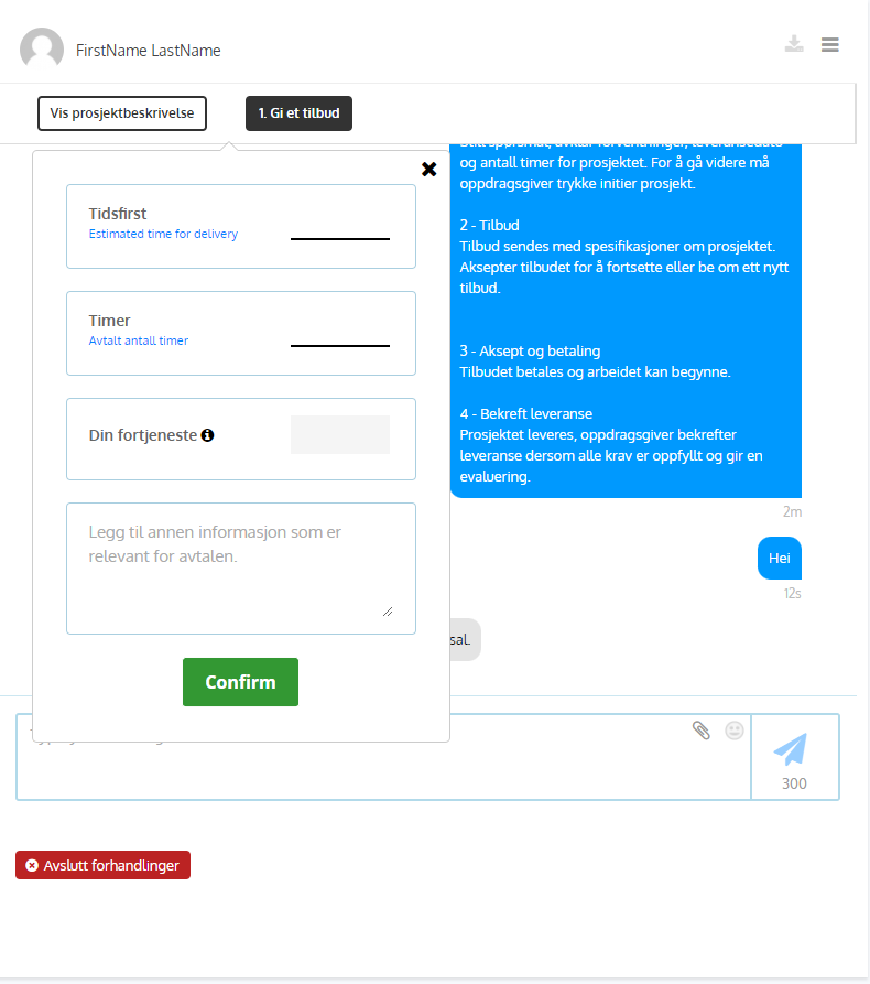 chat - kunnskapsarbeider